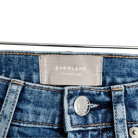 Everlane The Cheeky Jean Crop Medium Wash Women’s 23 Crop - Picture 7 of 11